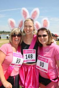 Poole Race For Life 2010 - Hayley Rippington, Wendy Houlton and Zoe Kirby